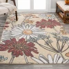 Jonathany Contemporary Pop CTP203A Yellow/Ivory/Red Area Rug 2 ft. 11 in. X 5 ft. Rectangle