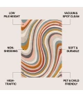 Jonathan Y DAZZLE Multi-Colored DZC100B 4ft. X 6ft. Rect. Rug