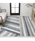 Jonathan Y DAZZLE Blue DZC102B 2ft.-11in. X 4ft.-11in. Rect. Rug