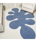 Jonathan Y GREENE STREET Blue GST100C 6ft. X 9ft. Specialty Rug