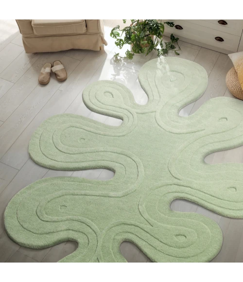 Jonathan Y GREENE STREET Blue GST100E 8ft. X 10ft. Specialty Rug