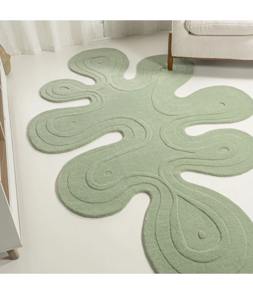 Jonathan Y GREENE STREET Blue GST100E 8ft. X 10ft. Specialty Rug