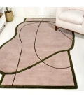 Jonathan Y GREENE STREET Pink GST102B 5ft. X 8ft. Specialty Rug