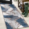 Jonathany Hawaii HWC101B Brown/Navy/Ivory Area Rug 2 ft. 2 in. X 8 ft. Runner