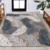 Jonathany Hawaii HWC101B Brown/Navy/Ivory Area Rug 7 ft. 9 in. X 10 ft. Rectangle