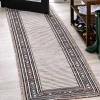 Jonathany Hawaii HWC102A Brown/Ivory Area Rug 2 ft. 2 in. X 8 ft. Runner