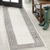 Jonathany Hawaii HWC102B Ivory/Beige Area Rug 2 ft. 2 in. X 8 ft. Runner