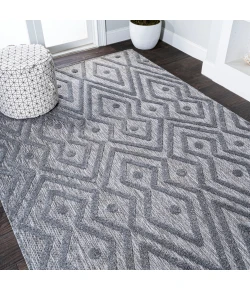 Jonathany Ibiza IBZ100A Dark Gray Area Rug 3 ft. 11 in. X 6 ft. Rectangle