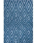 Balansat Moroccan Diamond Navy 5 ft. x 8 ft. Indoor/Outdoor Area Rug