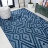 Jonathany Ibiza IBZ100B Navy Area Rug 5 ft. 3 in. X 7 ft. 7 in. Rectangle