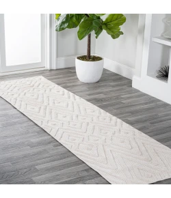 Jonathany Ibiza IBZ100D Ivory Area Rug 2 ft. 2 in. X 8 ft. Runner