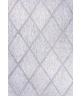 Salines Diamond Trellis Light Gray 5 ft. x 8 ft. Indoor/Outdoor Area Rug