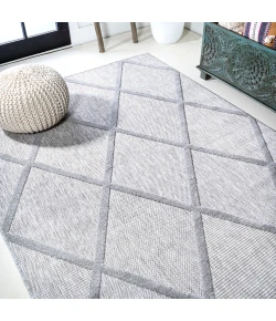 Jonathany Ibiza IBZ101C Light Gray Area Rug 5 ft. 3 in. X 7 ft. 7 in. Rectangle