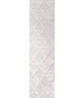 Salines Diamond Trellis Ivory 2 ft. x 8 ft. Indoor/Outdoor Runner Rug