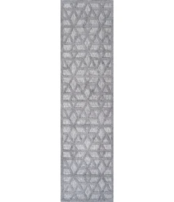 Jonathany Ibiza IBZ102C Light Gray Area Rug 2 ft. 2 in. X 8 ft. Runner