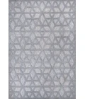 Talaia Neutral Geometric Light Gray 3 ft. x 5 ft. Indoor/Outdoor Area Rug
