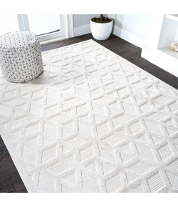 Jonathany Ibiza IBZ102D Ivory Area Rug 3 ft. 1 in. X 5 ft. Rectangle