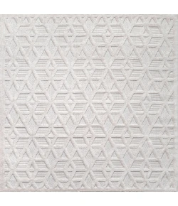 Jonathany Ibiza IBZ102D Ivory Area Rug 5 ft. 3 in. X 5 ft. 3 in. Square