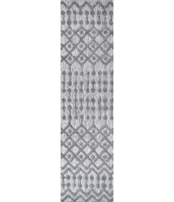 Jonathany Ibiza IBZ103A Dark Gray Area Rug 2 ft. 2 in. X 8 ft. Runner