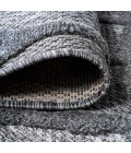 Peralta Moroccan Diamond Dark Gray 2 ft. x 8 ft. Indoor/Outdoor Runner Rug