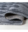 Peralta Moroccan Diamond Dark Gray 2 ft. x 8 ft. Indoor/Outdoor Runner Rug