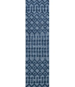 Jonathany Ibiza IBZ103B Navy Area Rug 2 ft. 2 in. X 8 ft. Runner