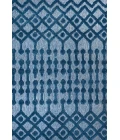 Peralta Moroccan Diamond Navy 3 ft. x 5 ft. Indoor/Outdoor Area Rug