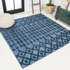 Jonathany Ibiza IBZ103B Navy Area Rug 5 ft. 3 in. X 5 ft. 3 in. Square