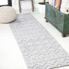 Jonathany Ibiza IBZ103C Light Gray Area Rug 2 ft. 2 in. X 8 ft. Runner