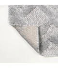 Peralta Moroccan Diamond Light Gray 5' Round Indoor/Outdoor Area Rug
