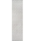 Peralta Moroccan Diamond Ivory 2 ft. x 8 ft. Indoor/Outdoor Runner Rug
