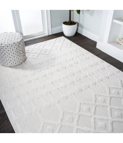 Jonathany Ibiza IBZ103D Ivory Area Rug 3 ft. 1 in. X 5 ft. Rectangle