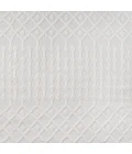 Peralta Moroccan Diamond Ivory 5' Square Indoor/Outdoor Area Rug