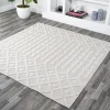 Jonathany Ibiza IBZ103D Ivory Area Rug 5 ft. 3 in. X 5 ft. 3 in. Square