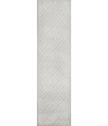 Portmany Neutral Diamond Trellis Ivory 2 ft. x 8 ft. Indoor/Outdoor Runner Rug