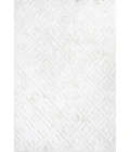 Portmany Neutral Diamond Trellis Ivory 5 ft. x 8 ft. Indoor/Outdoor Area Rug