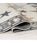 Jonathan Y KIDS WASHABLE Black SCN100F 2ft. X 7ft.-10in. Rect. Rug