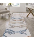 Jonathan Y KIDS WASHABLE Cream MOH200A 2ft. X 7ft.-10in. Rect. Rug