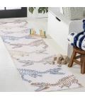 Jonathan Y KIDS WASHABLE Cream MOH200A 2ft. X 7ft.-10in. Rect. Rug