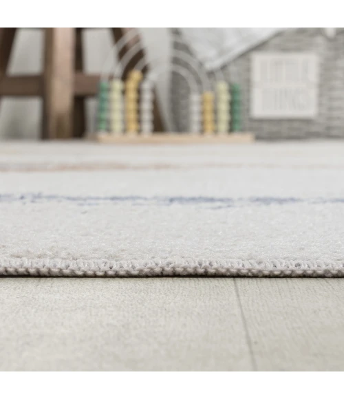 Jonathan Y KIDS WASHABLE Cream MOH200A 2ft. X 7ft.-10in. Rect. Rug