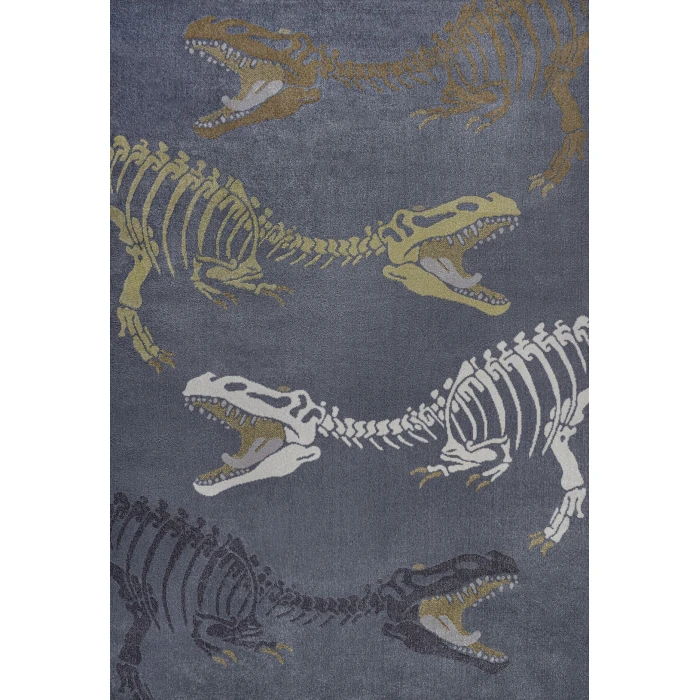 Jonathan Y KIDS WASHABLE Blue KDW103B-8 5ft.3in. X 7ft.7in. Rect. Rug