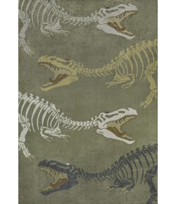 Jonathan Y KIDS WASHABLE Green KDW103C-8 5ft.3in. X 7ft.7in. Rect. Rug