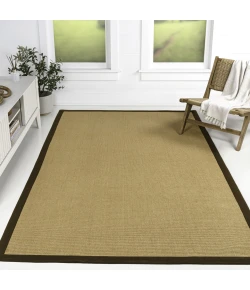 Jonathan Y KEATON CUSTOM JUTE Brown KTN100B 3ft. X 5ft. Rect. Rug