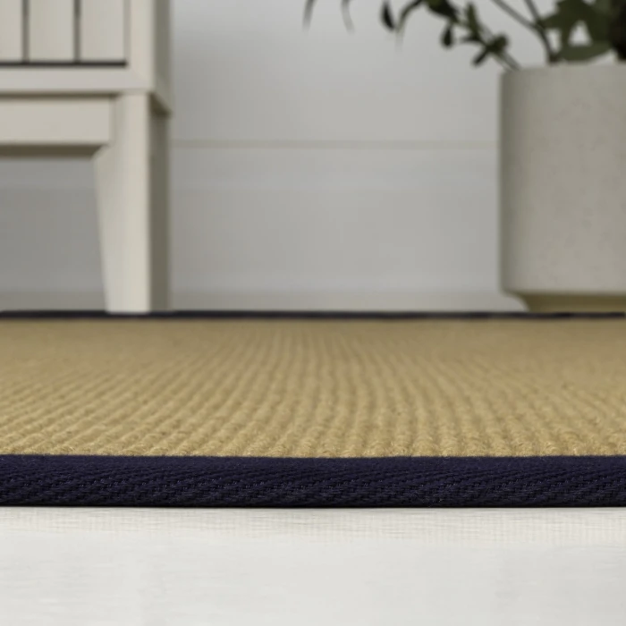 Jonathan Y KEATON CUSTOM JUTE Blue KTN100C 3ft. X 5ft. Rect. Rug
