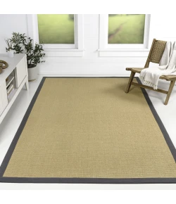 Jonathan Y KEATON CUSTOM JUTE Gray KTN100D 3ft. X 5ft. Rect. Rug
