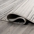 Austin Gradient Striped Gray/Black 2 ft. x 8 ft. Runner Rug