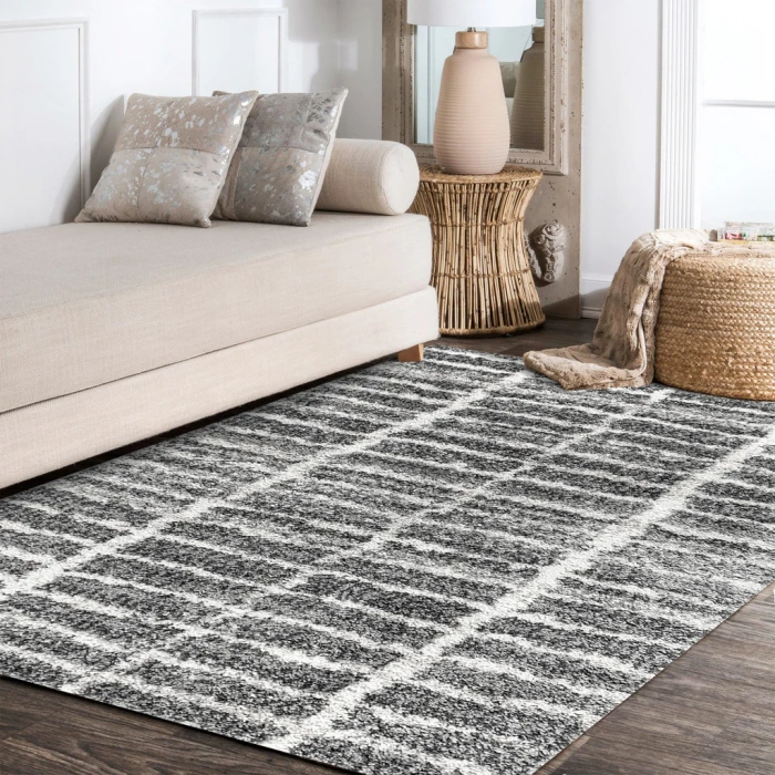 Ankara Vintage Medallion Grey/Ivory 3 ft. x 5 ft. Area Rug