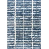 Jonathany Malibu Shag MBS101B Blue/Ivory Area Rug 7 ft. 9 in. X 10 ft. Rectangle
