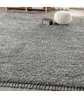 Mercer Shag Plush Tassel Charcoal 4 ft. x 6 ft. Area Rug