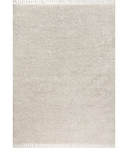 Jonathany Mercer Shag MCR100D Cream Area Rug 7 ft. 9 in. X 10 ft. Rectangle